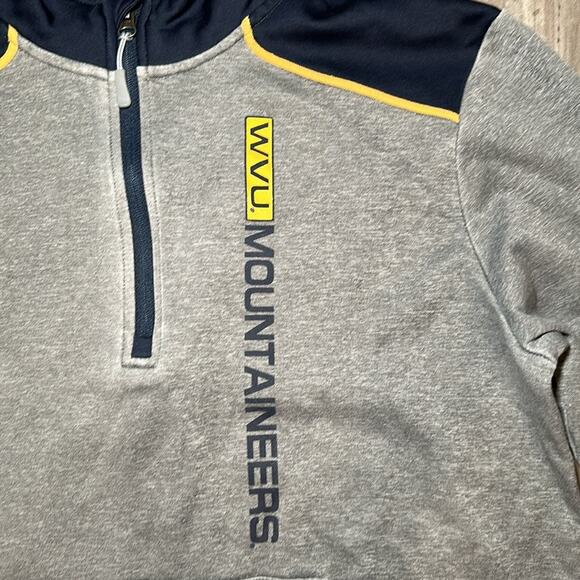 West Virginia Mountaineers Champion Performance Quarter Zip Pullover - Large - Picture 6 of 7